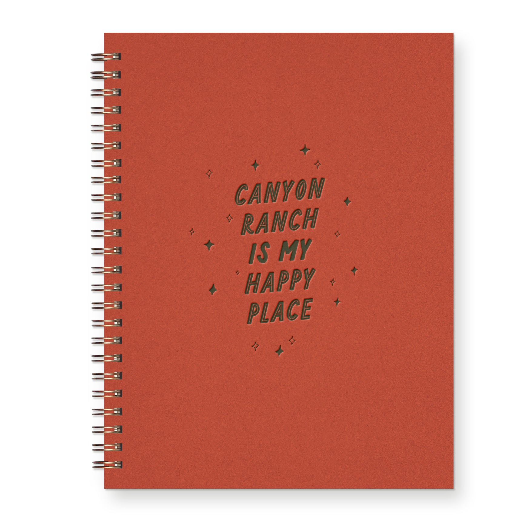 Canyon Ranch Happy Place Spiral Notebook Canyon