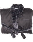 Canyon Ranch Microfiber Bath Robe - Charcoal