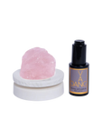 The Crystal Meditation Set - Rose Quartz Rosa Luna