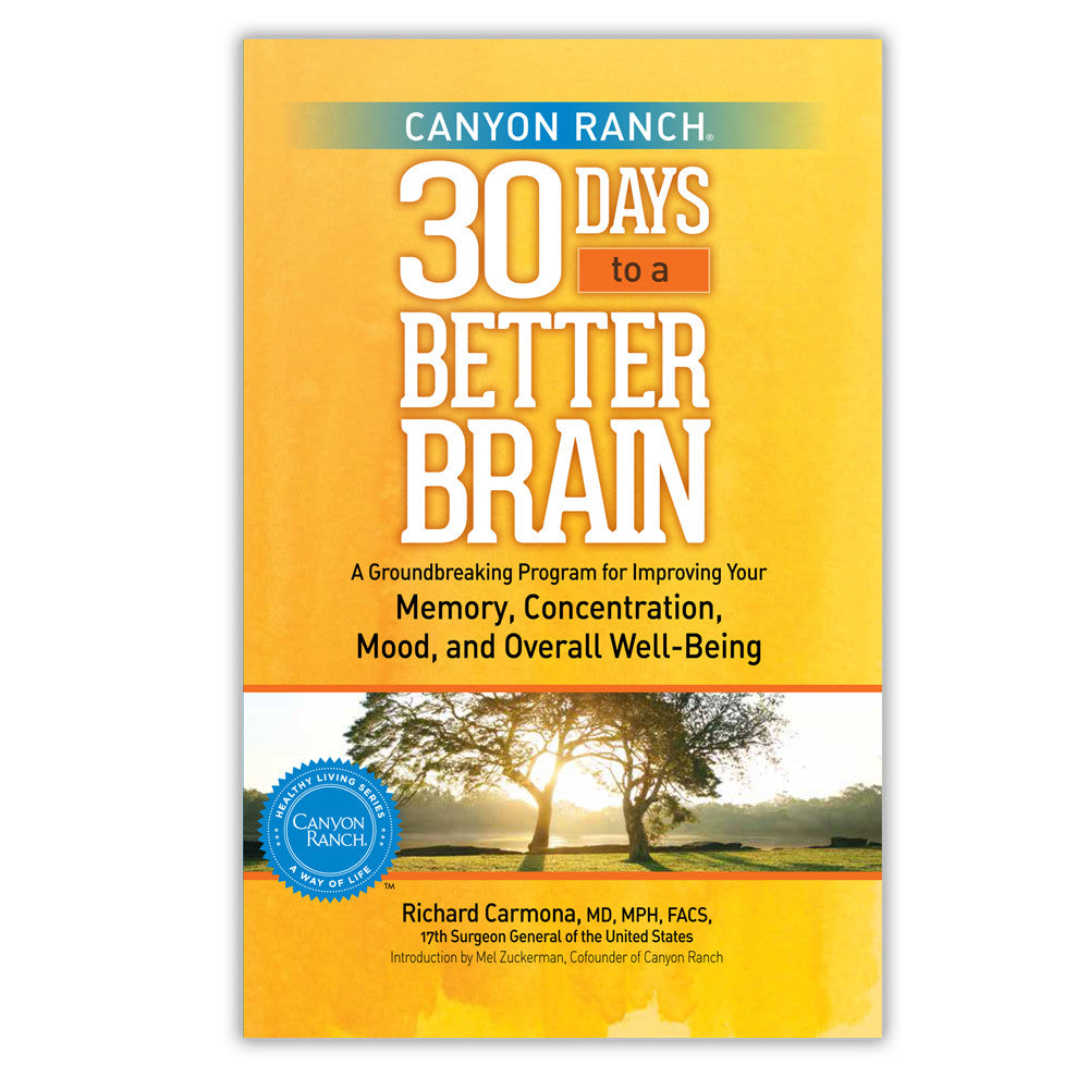 30 Days to a Better Brain Book by Richard Carmona Cover