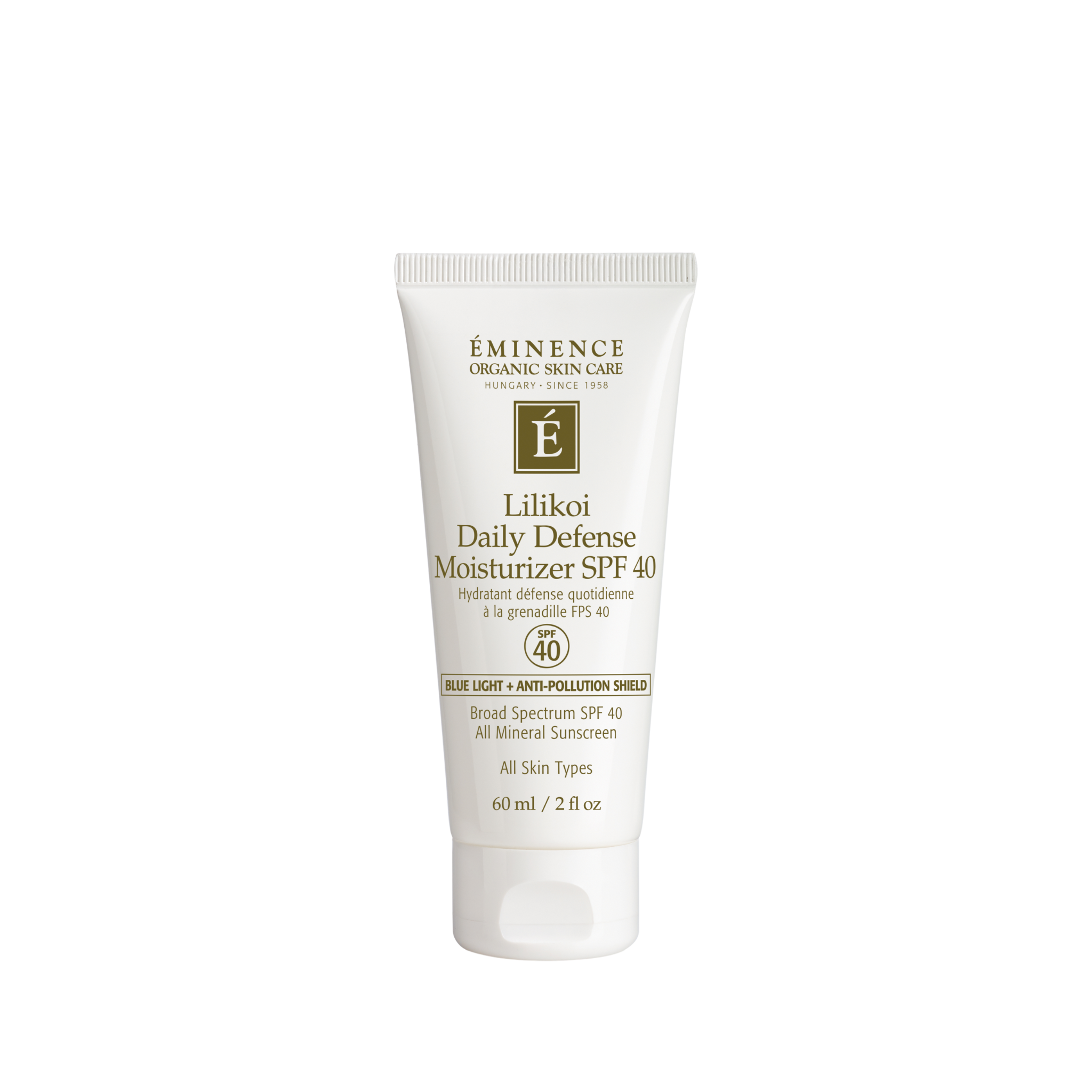 Lilikoi Daily Defense Moisturizer SPF 40